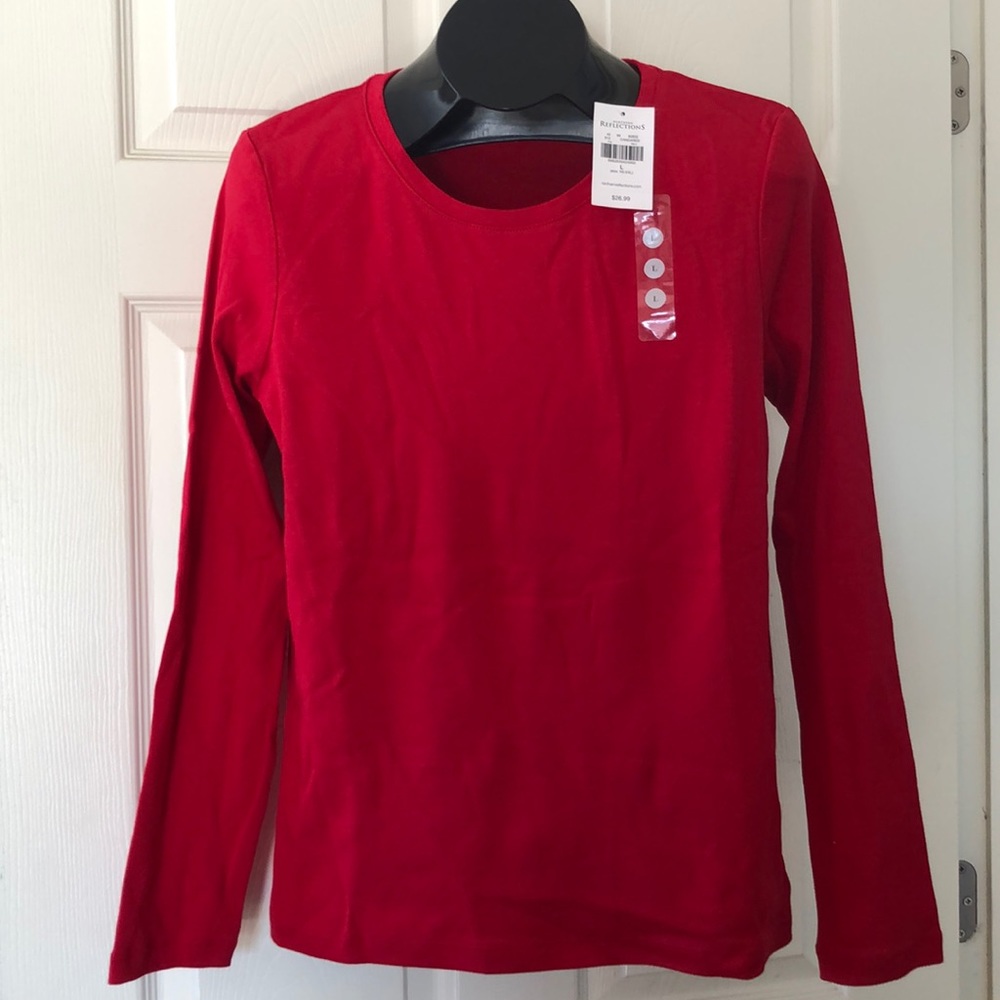 Red long sleeve